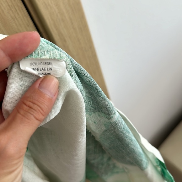 100% linen midi dress - Picture 7 of 7